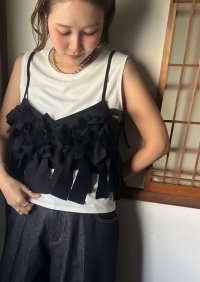 ●期間限定/ご予約5倍ポイント●【1/26 PRIORITY】フリルリボンキャミソール（予約/4-5）