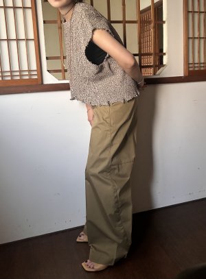 画像1: ●期間限定/ご予約10倍ポイント●【1/26 PRIORITY】カーブチノパンツ（予約/5）