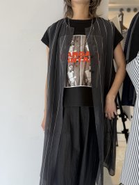 ●期間限定/ご予約5倍ポイント●【1/24 Margaux vintage】シアーストライプノースリーブPO（予約/3-4）