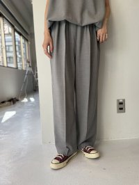 ●期間限定/ご予約5倍ポイント●【1/24 Margaux vintage】センタープレスウエストゴムパンツ（予約/4）