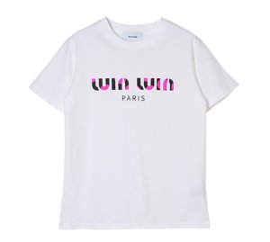 画像1: ●2/1までの期間限定販売●ご予約5倍ポイント【1/30 LIVEアイテム】●パロディＴネオンピンク発砲プリント「Ｍ」TYPE（予約/3）