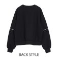 画像2: ●2/1までの期間限定販売●【1/30 LIVEアイテム】●お袖ジップアレンジロゴプルオーバー（メーカー確認後確保） (2)
