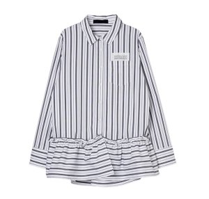 画像2: ●2/1までの期間限定販売●ご予約5倍ポイント【1/30 LIVEアイテム】●裾アレンジペプラムフレアシャツ（予約/4-5）