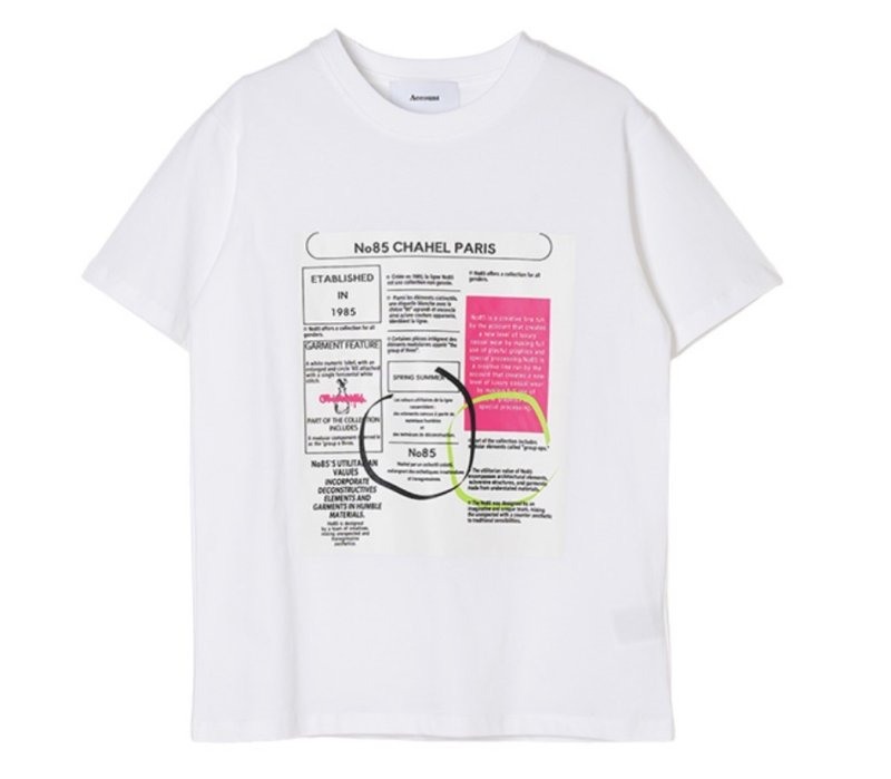 画像2: ▲【1/30 LIVEアイテム】●パロディＴペーパーロゴ「C」TYPE (2)