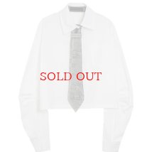 ●2/1までの期間限定販売●【1/30 LIVEアイテム】●デニムネクタイ付ブラウス（メーカー確認後確保）