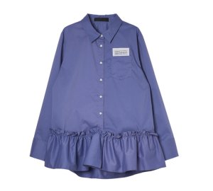 画像3: ●2/1までの期間限定販売●ご予約5倍ポイント【1/30 LIVEアイテム】●裾アレンジペプラムフレアシャツ（予約/4-5）