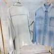 画像2: ●残り僅か●生産枠限り●【2/2 LIVEアイテム】●テンセルウォッシュカラーデニムシャツ（メーカー確認後取り寄せ） (2)