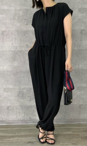 画像5: ●生産枠限り●期間限定●ご予約5倍ポイント【2/2 LIVEアイテム】●フレンチスリーブオールインワン　ブラック（予約/4-5）