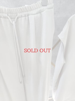 画像2: ●期間限定●【2/2 LIVEアイテム】●シンプルイージータックワイドパンツ（別売トップスとセットアップ可能）（予約/3-4）