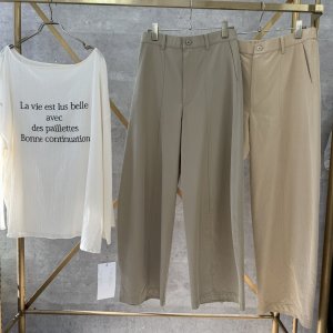 画像1: ●生産枠限り●ご予約5倍ポイント【2/2 LIVEアイテム】●チノライクカーブパンツ（メーカー確認後確保）（予約/4-5）