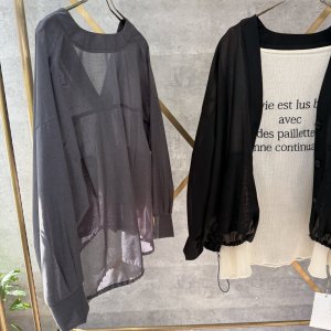 画像3: ●生産枠限り●ご予約5倍ポイント【2/2 LIVEアイテム】●ボリュームシアーカーデ（メーカー確認後確保）（予約/4-5）