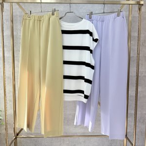 画像1: ●残り僅か●生産枠限り●ご予約5倍ポイント【2/2 LIVEアイテム】●ベーシックサマーワイドパンツ（メーカー確認後確保）（予約/3-4）