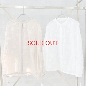 画像1: ●残り僅か●生産枠限り●【2/2 LIVEアイテム】●ドットジャガードブラウス（メーカー確認後確保）