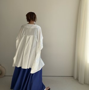 画像4: ●ご予約5倍ポイント【2/4 LIVEアイテム】●袖アレンジシャツ（予約/4）