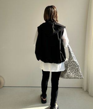 画像8: ●ご予約5倍ポイント【2/4 LIVEアイテム】●コクーンフーディベスト（予約/4）