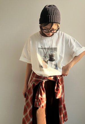 画像2: ●ご予約5倍ポイント【2/4 LIVEアイテム】●カフェプリントＴ（予約/4）