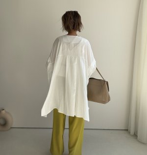 画像3: ●1日だけの超超短期販売！●ご予約5倍ポイント【2/4 LIVEアイテム】●ジョーゼットギャザーパンツ（予約/4-5）