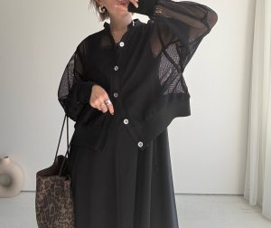 画像2: ●1日だけの超超短期販売！●ご予約5倍ポイント【2/4 LIVEアイテム】●メッシュカーディガン（予約/4-5）