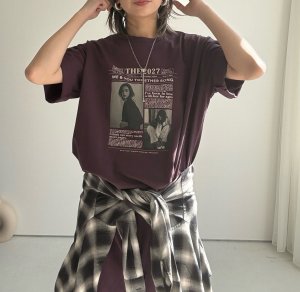 画像2: ●ご予約5倍ポイント対象【2/11 LIVEアイテム】●ニュースペーパーフォトプリントT（予約/4－5月）