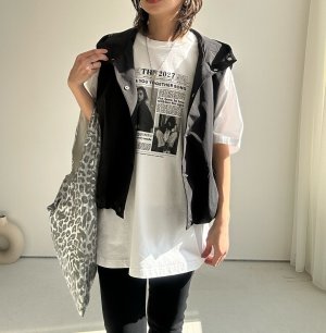 画像7: ●ご予約5倍ポイント対象【2/11 LIVEアイテム】●ニュースペーパーフォトプリントT（予約/4－5月）