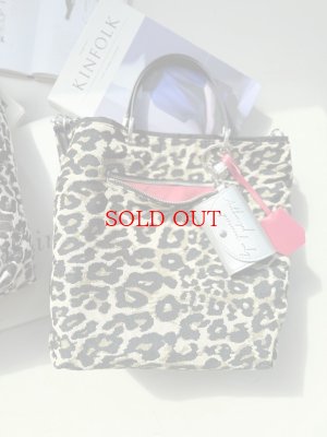 画像15: ●期間限定ご予約●ご予約5倍ポイント対象●オリジナル別注配色リバーシブルレオパードバッグ（予約/8月） 加算ポイント:850ポイント 