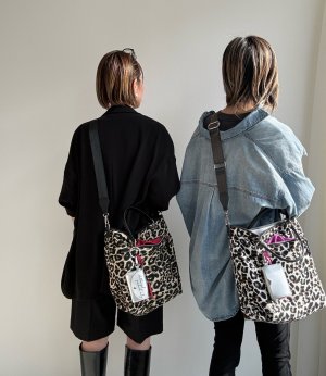 画像20: ●期間限定ご予約●15日までご予約10倍ポイント対象●オリジナル別注配色リバーシブルレオパードバッグ（予約/8月）