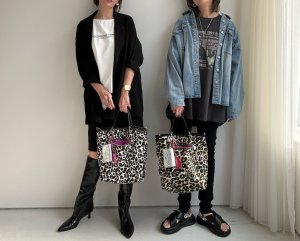 画像21: ●期間限定ご予約●15日までご予約10倍ポイント対象●オリジナル別注配色リバーシブルレオパードバッグ（予約/8月）