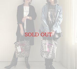 画像18: ●期間限定ご予約●ご予約5倍ポイント対象●オリジナル別注配色リバーシブルレオパードバッグ（予約/8月） 加算ポイント:850ポイント 