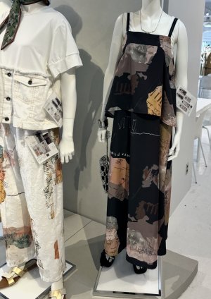 画像2: ●ご予約5倍ポイント対象【2/13 LIVE】ニュアンスプリント柄パン（予約/5月）