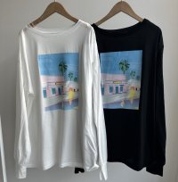 ●メーカー在庫限り●【2/13 LIVE】前後2WAYアート柄シアーロンT