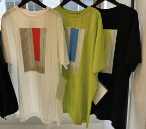 画像1: ●ご予約5倍ポイント対象【2/13 LIVE】アートペイントチュニックトップス（予約/5月）