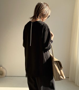 画像2: ●数量限定/メーカー在庫限り●【2/14LIVE】さらさら素材◎ロゴブラウス