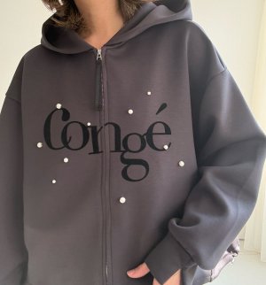 画像9: ●数量限定/メーカー在庫限り●【2/14LIVE】パールモチーフロゴジップフーディ