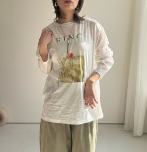 画像8: ●ご予約5倍ポイント対象●【2/14 LIVEアイテム】フラワーシアープリントロンＴ（予約/4月）