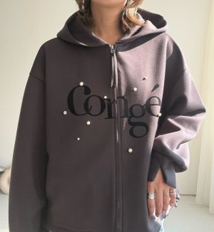 画像6: ●数量限定/メーカー在庫限り●【2/14LIVE】パールモチーフロゴジップフーディ