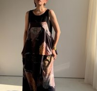 ●ご予約5倍ポイント対象【2/13 LIVE】ニュアンスプリントレイヤードワンピ（予約/5月）