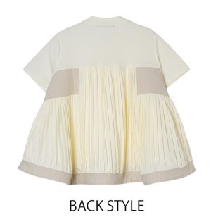 画像4: ●ご予約5倍ポイント対象【2/16 LIVE】ドッキングプリーツデザイントップス（予約/4月）