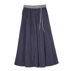 画像3: ●ご予約5倍ポイント対象【2/16 LIVE】ウエスト配色フレアスカート（予約/4月）