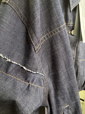 画像3: ●ご予約5倍ポイント対象【2/16 LIVE】デザインデニムシャツジャケット（予約/4月）