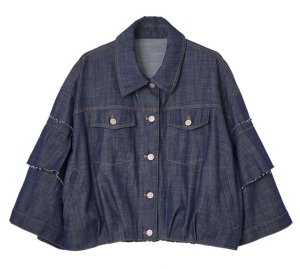 画像1: ●ご予約5倍ポイント対象【2/16 LIVE】デザインデニムシャツジャケット（予約/4月）