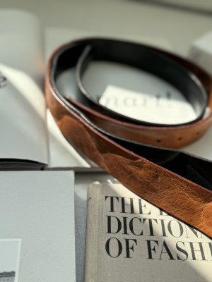 画像4: ●ご予約10倍ポイント対象●【2/27 ご紹介アイテム】ワッシャーレザーベルト（予約/6-7月）