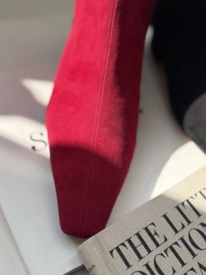 画像4: ●ご予約10倍ポイント対象●【2/27 ご紹介アイテム】美シルエット!!スクエアトゥミドルブーツ（予約/9-10月）