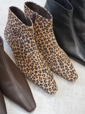 画像4: ●ご予約10倍ポイント対象●【2/27 ご紹介アイテム】美シルエット!!スクエアトゥショートブーツ（予約/9-10月）