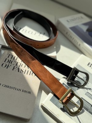 画像2: ●ご予約10倍ポイント対象●【2/27 ご紹介アイテム】ワッシャーレザーベルト（予約/6-7月）