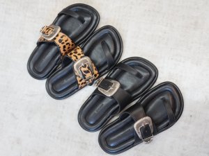 画像5: ●ご予約10倍ポイント対象●【2/27 ご紹介アイテム】ウエスタンバックルトングサンダル（予約/6-7月）