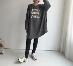 画像9: ●メーカー在庫限り●【3/3 LIVEアイテム】●ピグメントロゴチュニック（メーカー確認後確保）