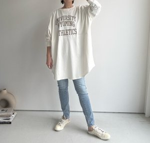 画像7: ●メーカー在庫限り●【3/3 LIVEアイテム】●ピグメントロゴチュニック（メーカー確認後確保）