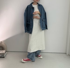 画像5: ●メーカー在庫限り●【3/3 LIVEアイテム】●デニムカバーオール（メーカー確認後確保）