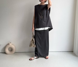 画像18: ●ご予約5倍ポイント対象●生産枠限り●【3/7 LIVEアイテム】●タックスリーブ前後差トップス（メーカー確認後確保）（予約/5月）