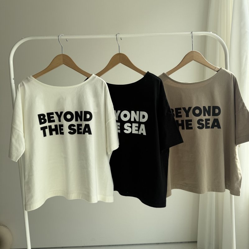 画像2: ●前後2WAY●【6/5 LIVEアイテム】BEYOND THE SEAハーフスリーブT (2)